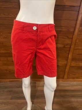 Ashworth Red Women's Bermuda Shorts